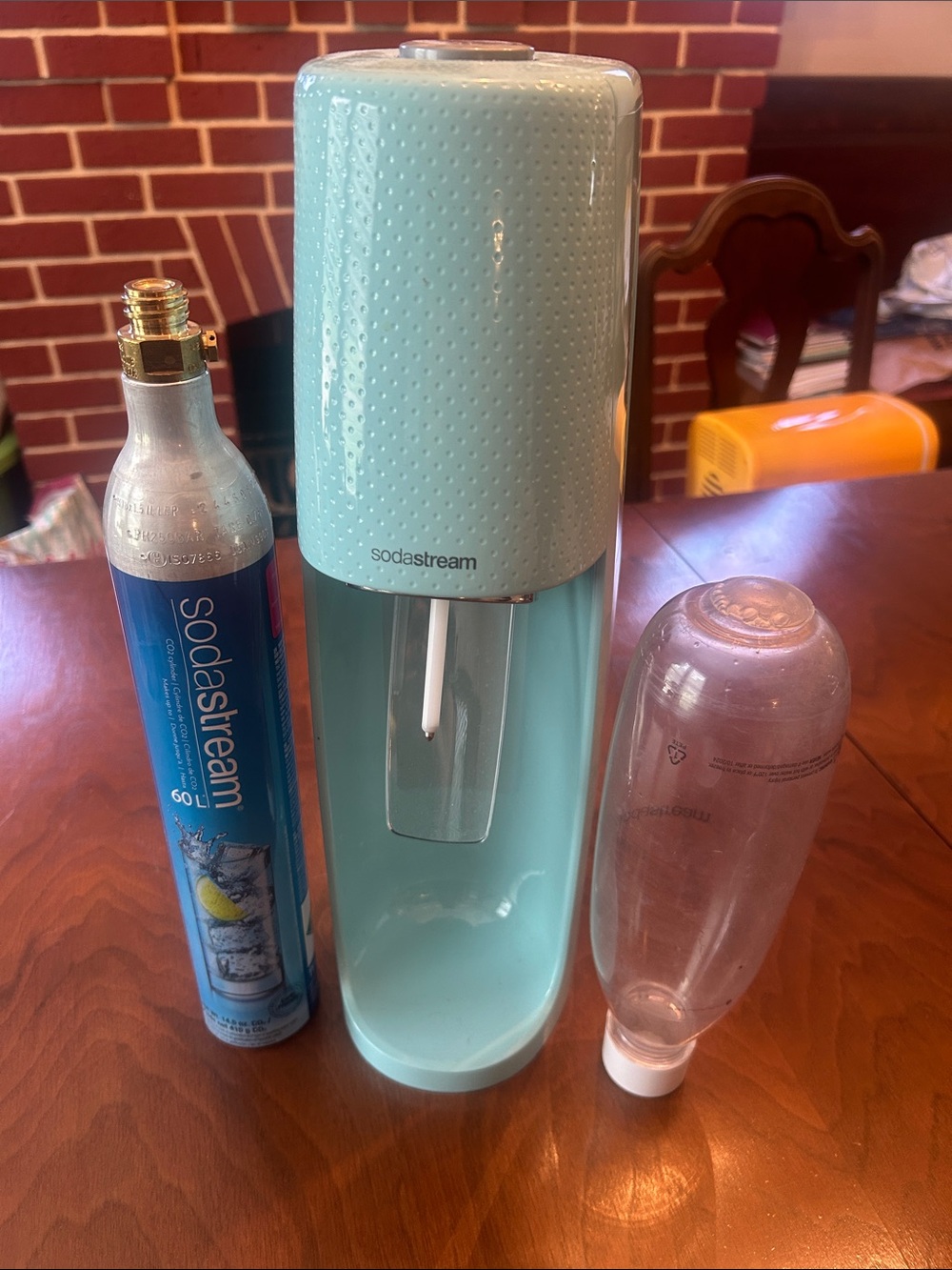 SodaStream Aqua Sparkling Water Maker - Aqua Blue